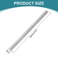 thumbnail image 2 of 2 Pack Fully Threaded Rod, M12 x 200mm 201 Stainless Steel Right Hand Threads Rods with Nuts and Flat Washer, 2 of 6