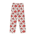 thumbnail image 5 of Easygdp Amanita Red Mushroom Men's Pajama Pant, Sleep Elastic Waistband Lounge Pants - Small, 5 of 9