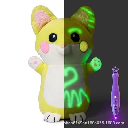 TKGlowBabies Luminous Plush Doll Luminous Painting Soothing Children Toy Gift