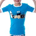 thumbnail image 4 of Sesame Street Cookie Monster Little Kid's Toddler Pajama Set (4), 4 of 5