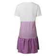 thumbnail image 6 of Dresses For Women 2024 Hide Belly Fat Patchwork Color Women's Floral Summer Dress V Neck Spaghetti Strap Casual Dress With Pockets, 6 of 6
