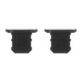 thumbnail image 1 of 2pcs Aluminum Alloy Charging Port Dust Plugs Stoppers Compatible with iPhone, 1 of 9