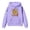 Light Purple, variant on WOYY 100 Days Of School Hoodie for Boys Back-To-School Hooded Sweatshirt, Sizes 2-3T