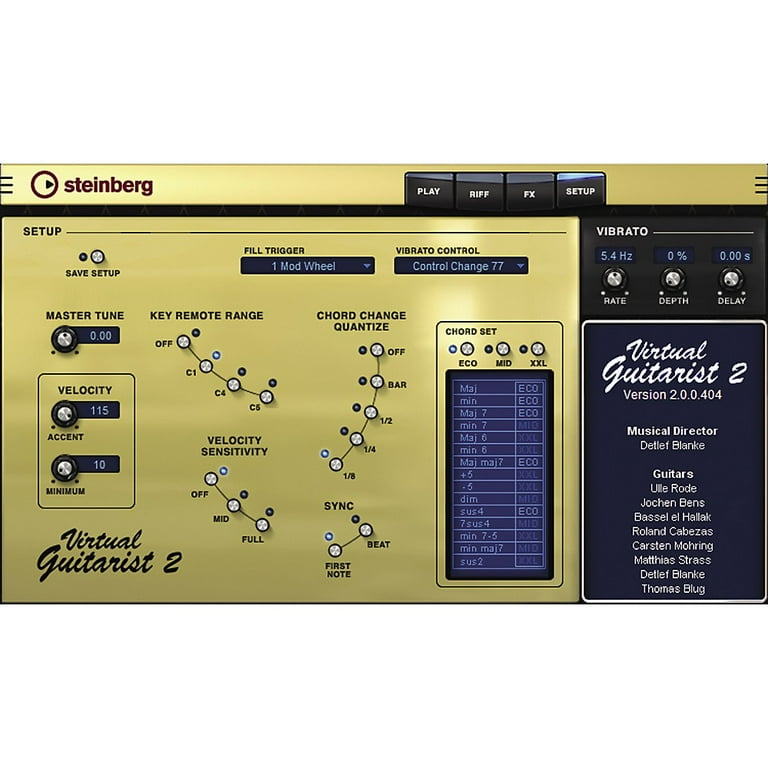 Steinberg Virtual Guitarist 2 VST Instrument