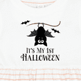 thumbnail image 4 of Inktastic 1st Halloween Bat Girls Baby Dress, 4 of 5