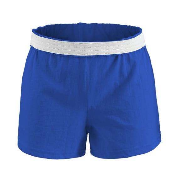 Shorts de Cheerleading Original Soffe, Bleu Royal, Adulte X Petit