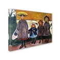 thumbnail image 2 of Trademark Fine Art 'Four Girls' Canvas Art by Edvard Munch, 2 of 3