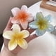 thumbnail image 4 of 4pcs Flower Hair Claw Clip,Hawaiian Flower Hair Claw Clips,Non-slip Hibiscus Hair Clip(1 set), 4 of 5