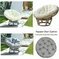 thumbnail image 5 of Coussin Ergonomique pour Fauteuil Papasan, Tissu Doux et Confortable Assurant une Utilisation à Long Terme Sans Fatigue, Coussin de Siège Résistant aux Intempéries pour l'Extérieur et l'Intérieur, 5 of 5