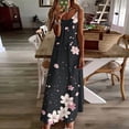 thumbnail image 2 of successthop Summer Dresses for Women Plus Size Casual Crewneck Sleeveless Dress Vacation Outfits Floral Boho Clothes 2XL, 2 of 5