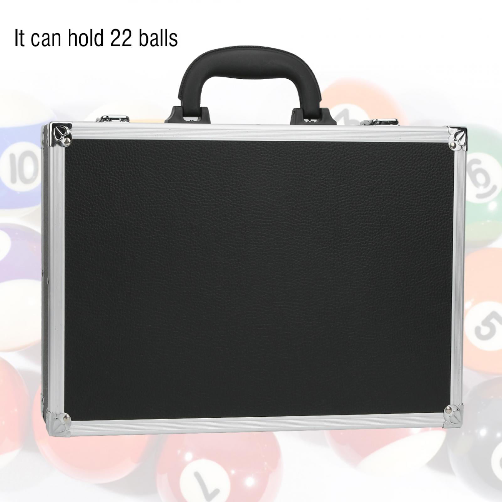 Billiard Cue Ball Bag Carrying Pool Training Ball Case Holder Accessory Portable 