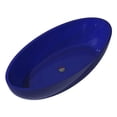 thumbnail image 3 of Anzzi FT-AZ522-RD 67 in. Opal Stone Freestanding Bathtub in Translucent Deep Red, 3 of 4