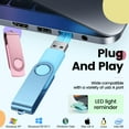thumbnail image 2 of Unidades Flash Usb De 32 Gb, Paquete De 10 Unidades De Memoria Usb De 32 Gb, Llavero Portátil, Unidad Usb, Memory Stick Jump Drive Con Luz Led Para Almacenamiento Y Copia De Seguridad, Paquete Múltipl, 2 of 8