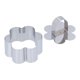 thumbnail image 3 of Molde de acero inoxidable para mousse de tartas, postres, ensaladas, repostería, flor: 4 x 7,9 cm, 3 of 14