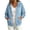 Light Blue, variant on Besolor Womens Zip up Hoodies Drawstring Long Sleeve Sweatshirts Fall Winter Casual Thermal Warm Outdoor Track Jacket with Pockets(X-Large,White)