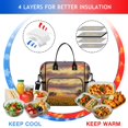 thumbnail image 4 of OBREWU Sunflower Womens Lunch Box for Work,Insulated Large Sunflower Lunch Bag for Women,Loncheras Para Mujer,Leakproof Adult Lunch Bag for Work,Beach,Travel,Picnic,Camping, 4 of 7
