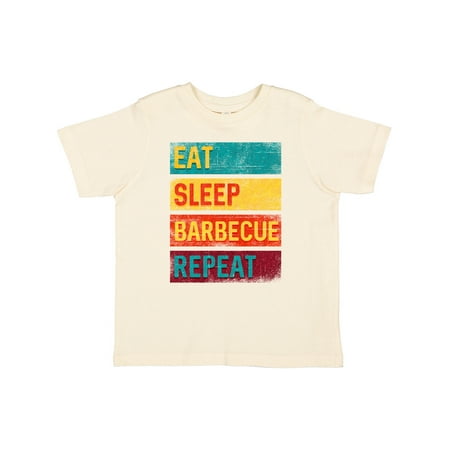 

Inktastic BBQ Grilling Eat Sleep Barbecue Repeat Gift Toddler Boy or Toddler Girl T-Shirt