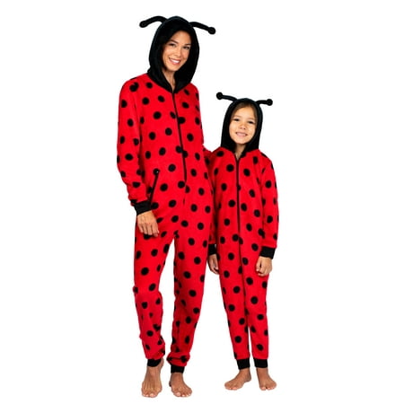Halloween Mommy & Me Onesie Pajama Costume, Ladybug (Womens), Size: S, Prestigez