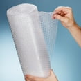thumbnail image 4 of UBMOVE Bubble Roll 48' x 12" 3/16" Perforated Bubble Wrap Rolls, Clear, 1 Count, 1 Pack, 4 of 8