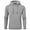 Light grey 1, variant on Pdbokew Men's Long Sleeve 1/4 Zipper Stand up Collar Warm Jacquard Sweatshirt Black L