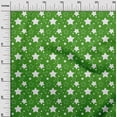 thumbnail image 2 of oneOone Velvet Green Fabric Merry Christmas Sewing Material Print Fabric By The Yard 58 Inch Wide - DA, 2 of 5
