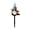 #A03-Blue, variant on Solar Garden Gnome Stake Light with Solar Panel, Weatherproof Resin Outdoor Decor for Lawn, Pathway & Patio – Blue Hat Fairy Tale Decoration