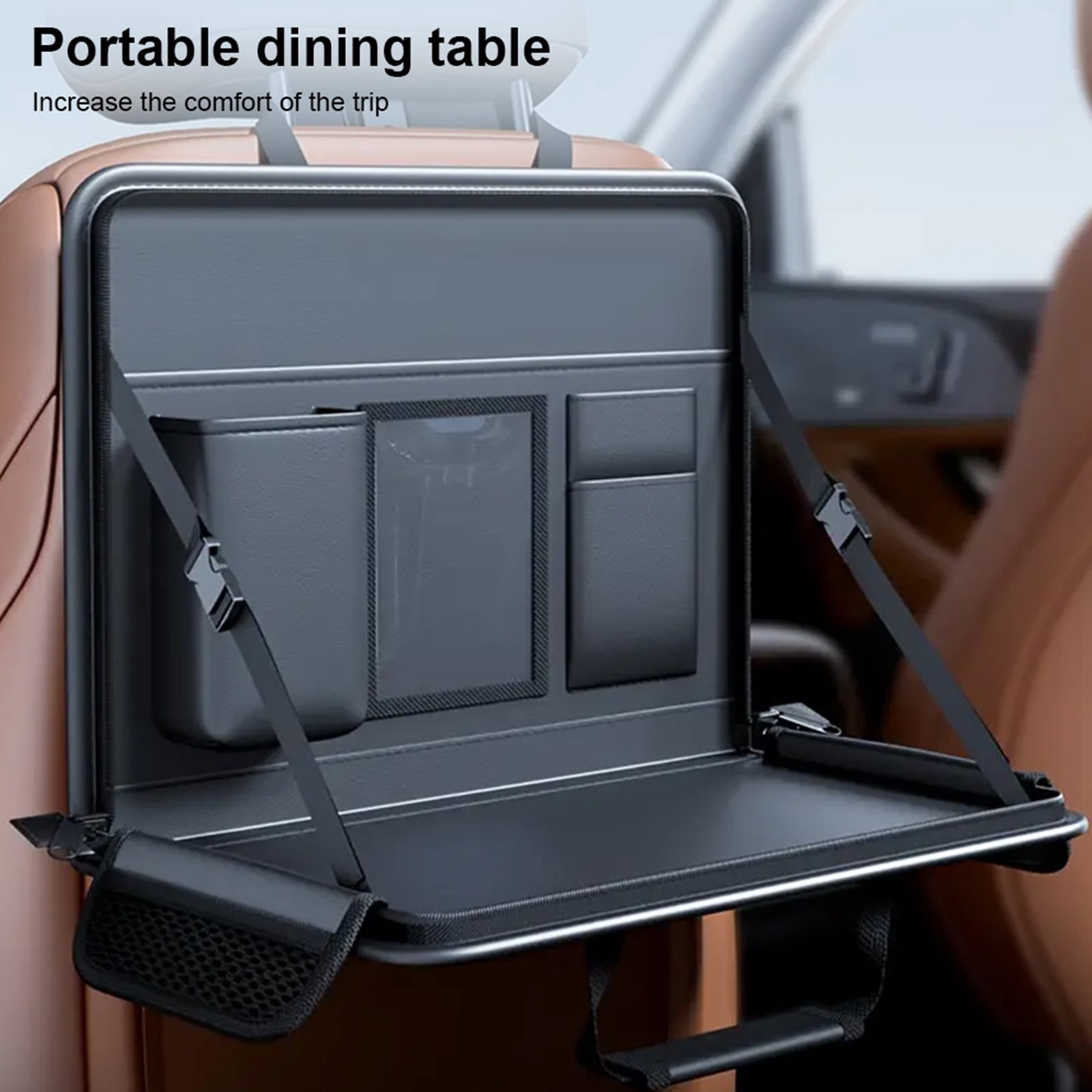 Btidfty Car Backseat Organizer Foldable Car Seat Organizer for Both Front And Rear Seats