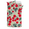 thumbnail image 1 of Juego de cama con estampado de tomates dibujado a mano, 1 of 5