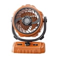thumbnail image 1 of 100-Speed High-Speed OscillatingFan 6-inch Lighting Digital Display Camping Fan, 1 of 8