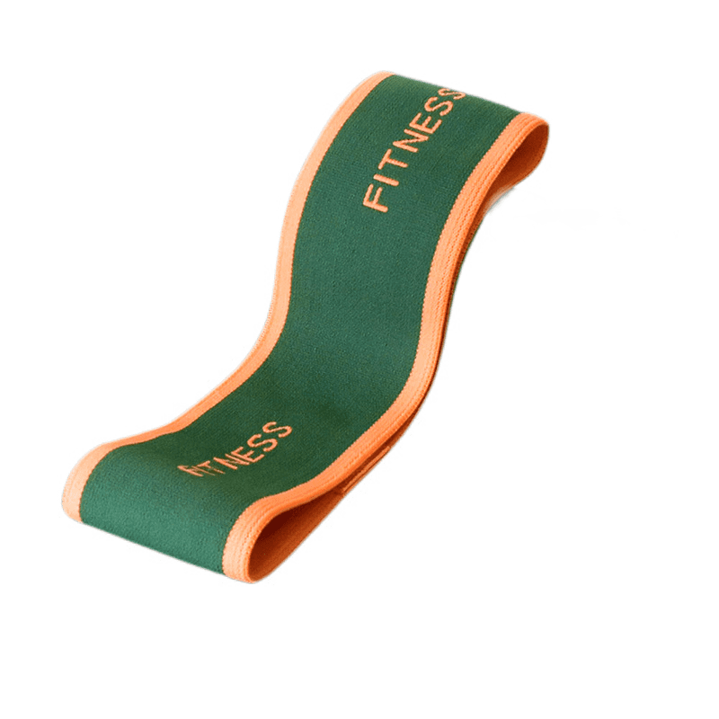 Leg and Glute Resistance Band Non Slip and Rolling Elastic Workout Bootstrap for Squat Glutes Van Gogh Green 120lbs M Walmart