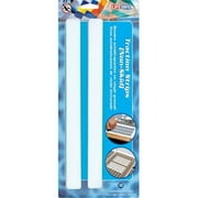Incom RE3896GR 4 x 9 in. Soft Textured Vinyl Traction Strip, Gray - Pack of 2