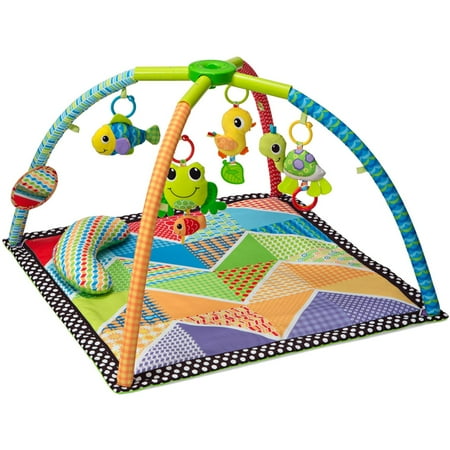 Infantino Pond Pals Twist and Fold Activity Gym and Play Mat