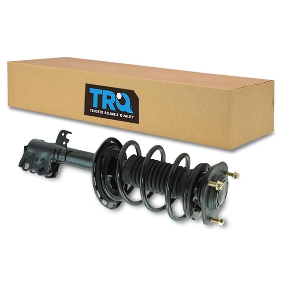 TRQ Front Left Complete Strut & Coil Spring Assembly Drivers Side Fits Select 2014-2019 Toyota Corolla
