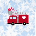 thumbnail image 4 of Inktastic Valentine's Day Red Firetruck with Pink Hearts Boys or Girls Baby Bodysuit, 4 of 5