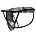 thumbnail image 2 of Calzoncillos con espalda abierta para hombre Calzoncillos de encaje Jockstrap Comfort Calzoncillos de ropa interior con Sunnimix Los hombres la ropa interior, 2 of 5