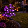 thumbnail image 4 of 1 Pack Halloween Solar Lights Outdoor, Pumpkin Solar Lights Outdoor, Halloween Decorations Outdoor Lights for Yard Lawn Garden, Solar Stake Lights Outdoor, Holiday Decor,, 4 of 7