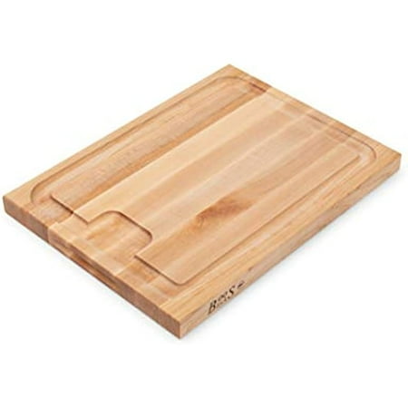

Tchuan Block Au Jus Maple Cutting/Carving Board with Hand Grips and Sloping Juice Groove 20 Inches x 15 Inches x 1.5 Inches