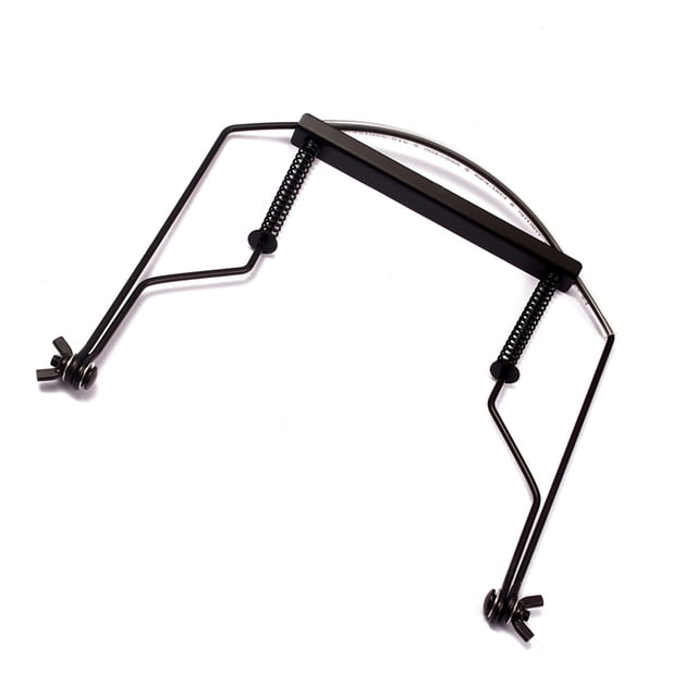 Luxshiny Soporte Para Cuello Negro Resistente De Acero Para De 10 Agujeros
