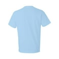 thumbnail image 3 of Gildan Men's Softstyle T-Shirt - Baby Blue | Lightweight 4.5oz Short Sleeve Tee, Rib collar Size L Shirt Pack of 6, 3 of 5