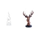 thumbnail image 1 of Escultura abstracta de fuego,Estatua de arte abstracto para decoración del hogar,Figura de cabeza de ciervo,Adorno de cabeza de ciervo,estatua de animal decorativa,Figura de cabeza de ciervo, 1 of 8