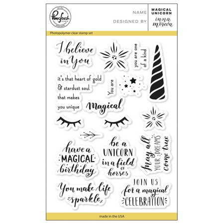 - Pinkfresh Studio Clear Stamp Set 4
