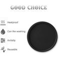 thumbnail image 4 of Set of 4 Silicone Coasters - Non-Slip Cup Coasters, Drink Coasters, Table Protection, 4 of 5