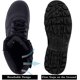 thumbnail image 4 of Botas tácticas militares para hombre RIELD con cierre lateral de cremallera, negras, 4 of 6