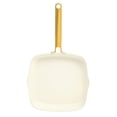 thumbnail image 6 of Martha Stewart 10" Linen Ceramic Nonstick Square Grill Pan with Gold Handle, 6 of 8