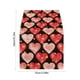thumbnail image 3 of Bandera de mesa colorida para San Valentín, restaurante, sala de estar, decoración de mesa, ambiente de aniversario de boda, cuatro tamaños disponibles., 3 of 6