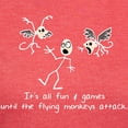 thumbnail image 3 of CafePress - Flyingmonkeysdark Women's Deluxe T Shirt - Womens Tri-blend T-Shirt, 3 of 4
