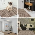 thumbnail image 6 of Yamaziot 32"x48" Oversize Doormat Rug, Farmhouse Kitchen Laundry Room Runner Rug, Non Slip Washable Living Room Area Rug Welcome Mat, Brown, 6 of 8