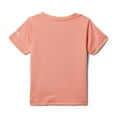 thumbnail image 4 of Columbia Youth Girls Mirror Creek Short Sleeve Graphic Shirt, Coral Reef Flowery Type, Small, 4 of 4
