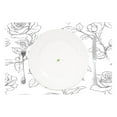 thumbnail image 2 of Ryvnso Placemats Set of 4 Roses Flowers-i5 Dining Mats Heat-Resistant Non-Slip Washable Table Mat, 2 of 8