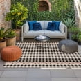thumbnail image 2 of Country Star Plaid Outdoor Rug for Patio/Deck/Porch, Non-Slip Large Area Rug 3 x 5 Ft, Black Retro American Farm Barn Berry Indoor Outdoor Rugs Washable Area Rugs, Camping Rug Carpet Runner, 2 of 8